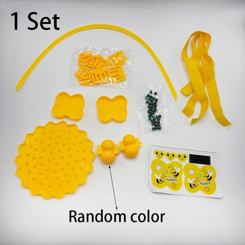 Magnetic Bee and Sugar Bean Picking Toy,Parent-Child Interactive Learning Game,Includes Bees,Ladybugs,and Colorful Beads,Educational Magnetic Activity