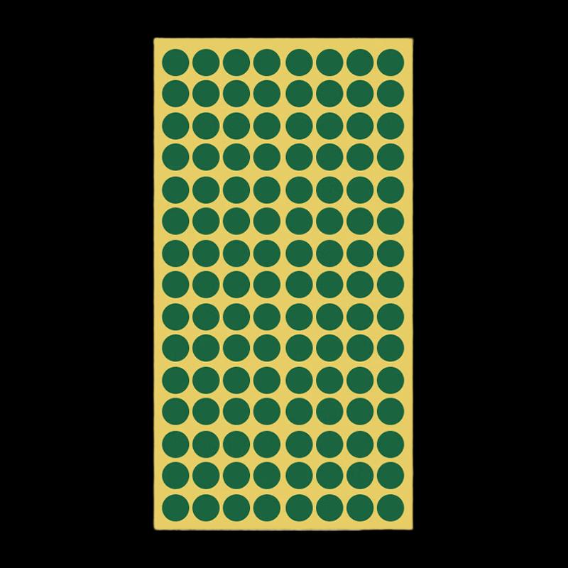 Fenzhanzhe Green Round Target Stickers