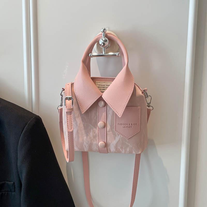 Minimalist Pu Handbag For Women With Zipper Closure For Daily Use