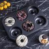 12/6 Grid Muffin Pan Non-Stick Cupcake Mold Household Cheesecake Pan  Mousse