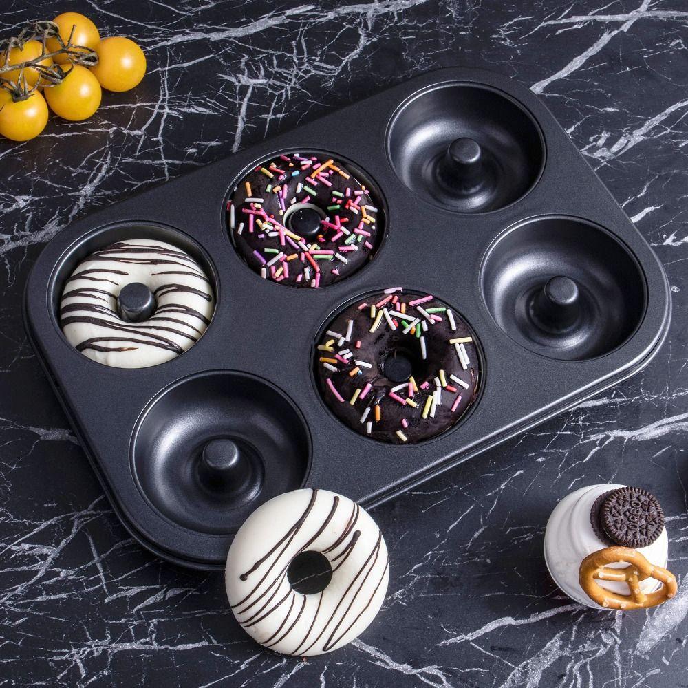Non-Stick Muffin Pan Carbon Steel Cupcake Mold Kitchen Baking Tool Cheesecake Pan  Bakery