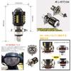 KaiDengZhe Compact Motorcycle LED Super Genuine Compatible with 1 Piece H4/HS1 Headlight, Bright, DC/DC Only, Hi/Lo Switchable, 6000K, Replacement,