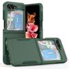 Applicable To Samsung ZFlip7 Folding Screen Mobile Phone Case Set Sail 2-in-1 Matte Anti-drop PC + TPU Protective Case Foreign Trade