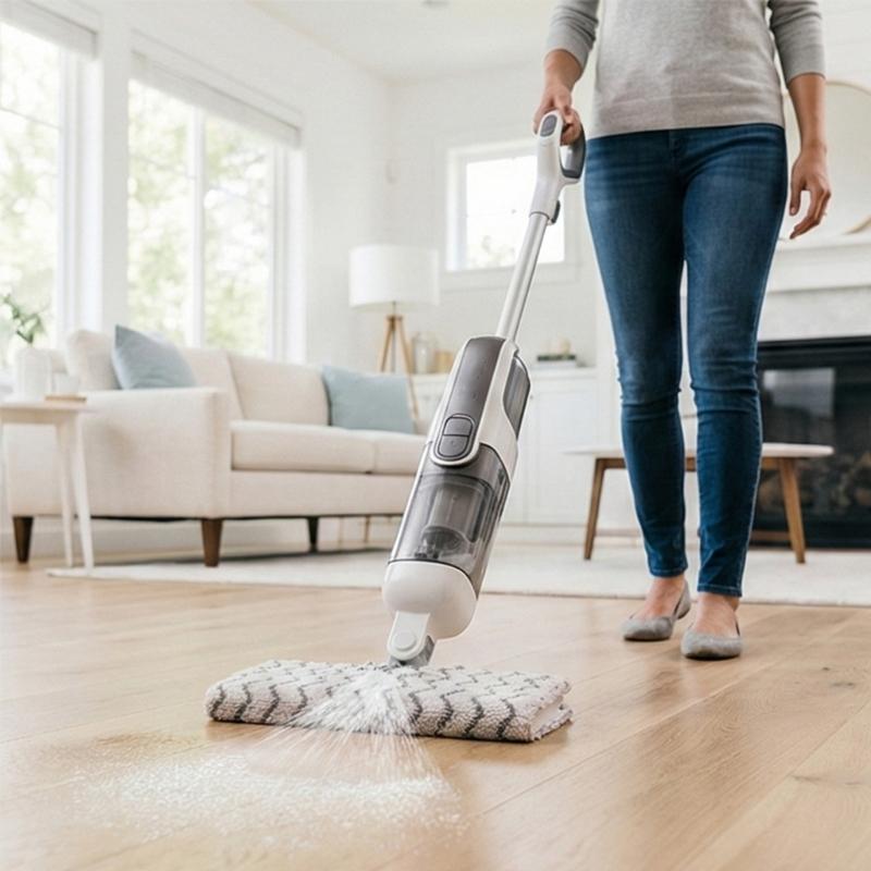 Reusable and Washable Replacement Mop Pad Offering Enhancing Absorption and Quick Dry Fabric Suitable for Steam Mops