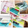 4Pack EVA Waterproof Refrigerator Liner Mat Washable Mildew Kitchen Pad Anti-oil Cabinet Drawer Placemat Heat Insulat Fridge Mat