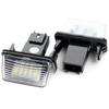 Oświetlenie Tablicy Rejestracyjnej Lampki Led Peugeot 206 207 307 308 407