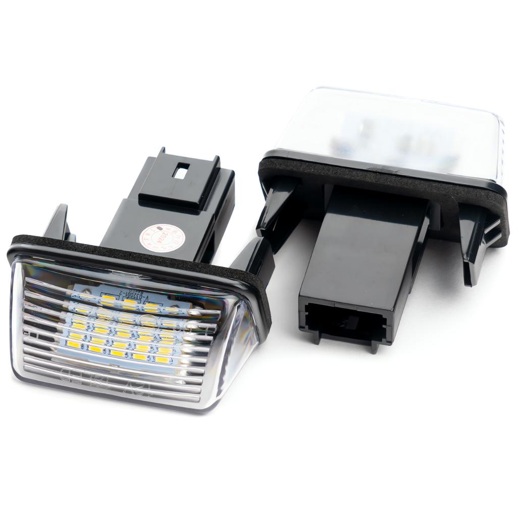 Oświetlenie Tablicy Rejestracyjnej Lampki Led Peugeot 206 207 307 308 407