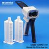 AB Glue Manual Dispensing Gun - 50ML, 1:1/2:1 Ratios
