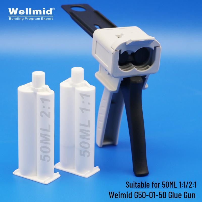 

AB Glue Manual Dispensing Gun - 50ML, 1:1/2:1 Ratios
