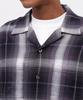 Avirex OMBRE CHECK SHIRT NYC Long Sleeve Ombre Check New York Size Shirt, City, Men's, L, 010, Black, 783-5120007