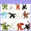 123q Set Of 12 Pvc Figures From Popular How To Train Your Dragon Series