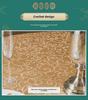Verdickter runder Tischdeckenrock mit Jacquard-Blumenmuster für Hochzeiten und Bankette