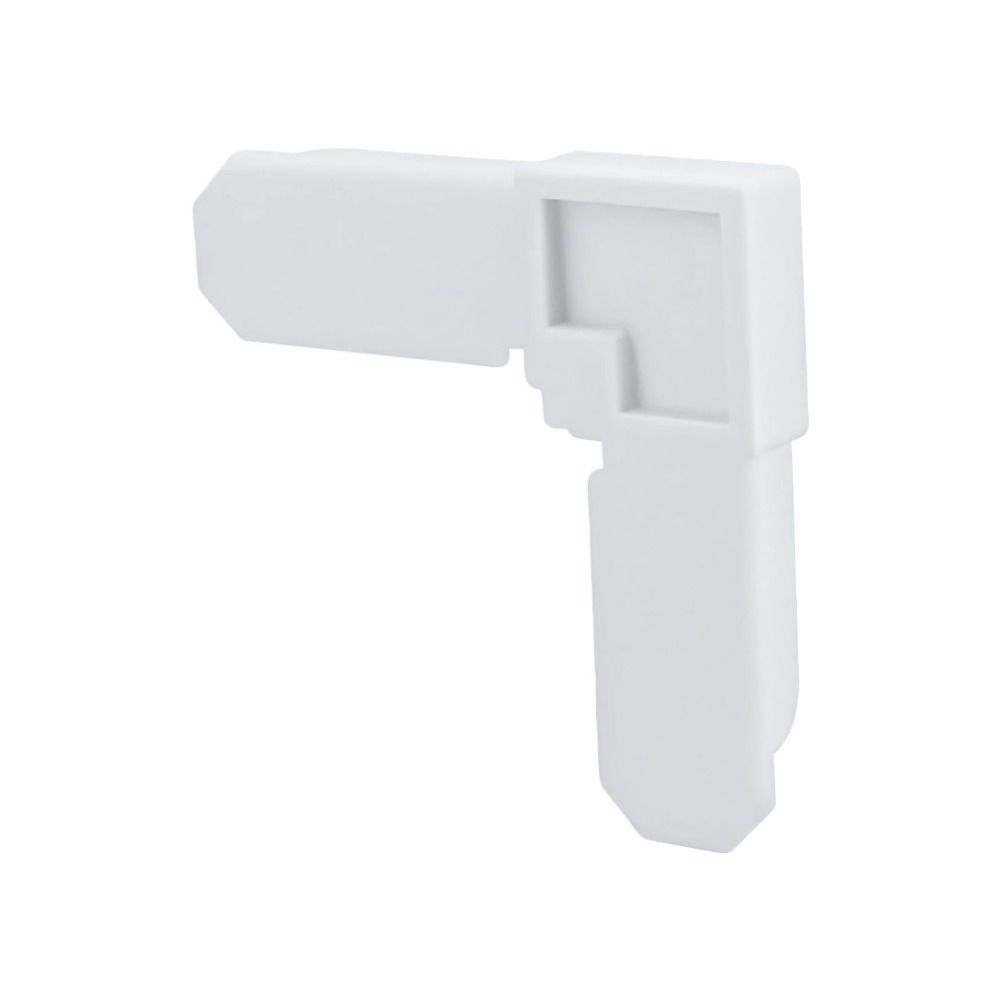 5/16 x 3/4 Inch Plastic Right Angle Corner Bracket Right Angle L-Shaped Corner Bracket Frame Joint
