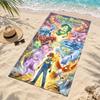 Digimon Custom Name Beach Towels Also Serve As Bath Towels Summer Essential a Musthave for the Outdoors the Beach and the Pool