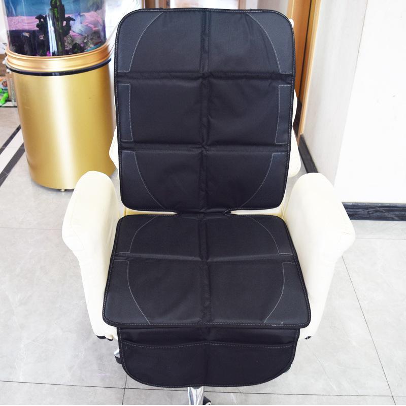 Leather Car Seat Protector for Child Restraints - Stain-Resistant and Non-Slip