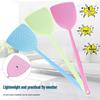 Durable Plastic Fly Swatter with Extended Handle - Break-Resistant and Ideal for Home Use