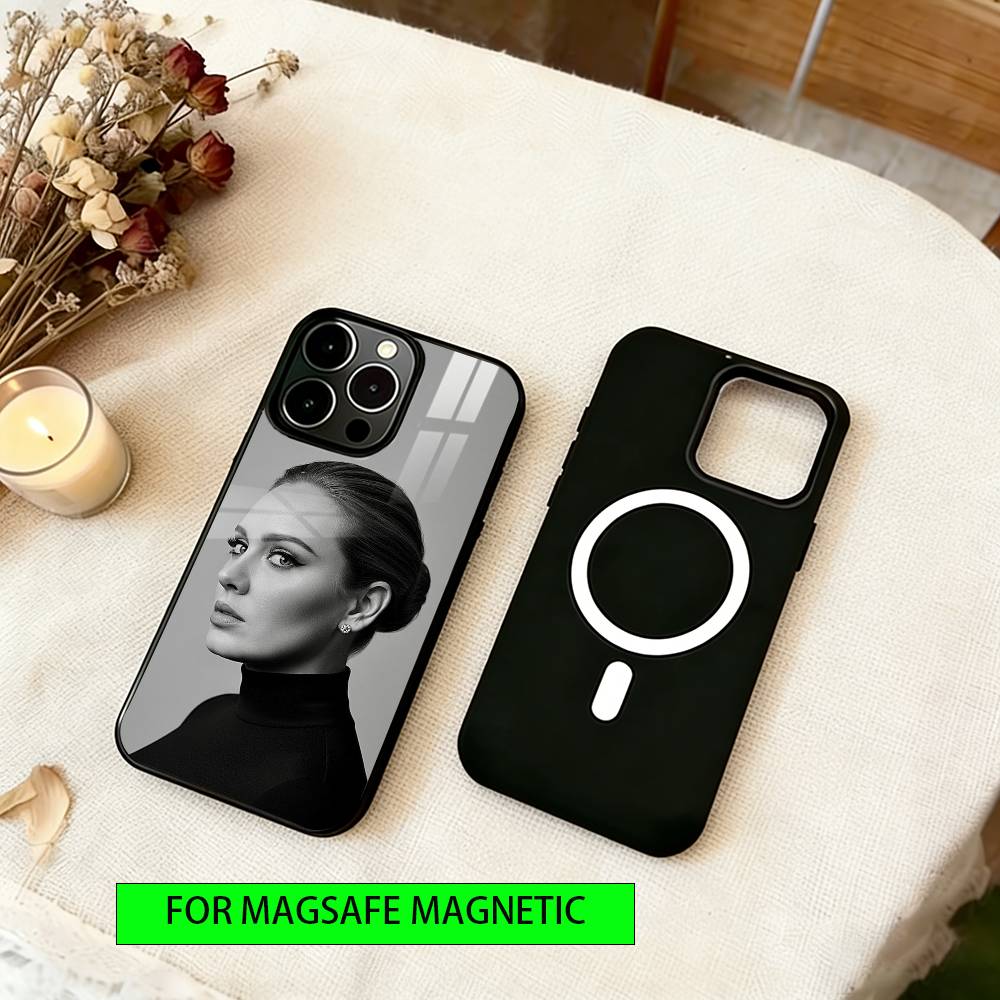 

Adele Adkins singer Phone Case For iPhone17,16,15,14,13,12,11 Plus,Pro Magnetic with Magsafe Wireless Charging iPhone15