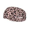 Rosa Leopard Sport-Schweißband für Damen Schweißabsorbierendes Feuchtigkeitsableitendes Stirnband für Fitness Laufen Radfahren Wandern Yoga Fitnessstudio