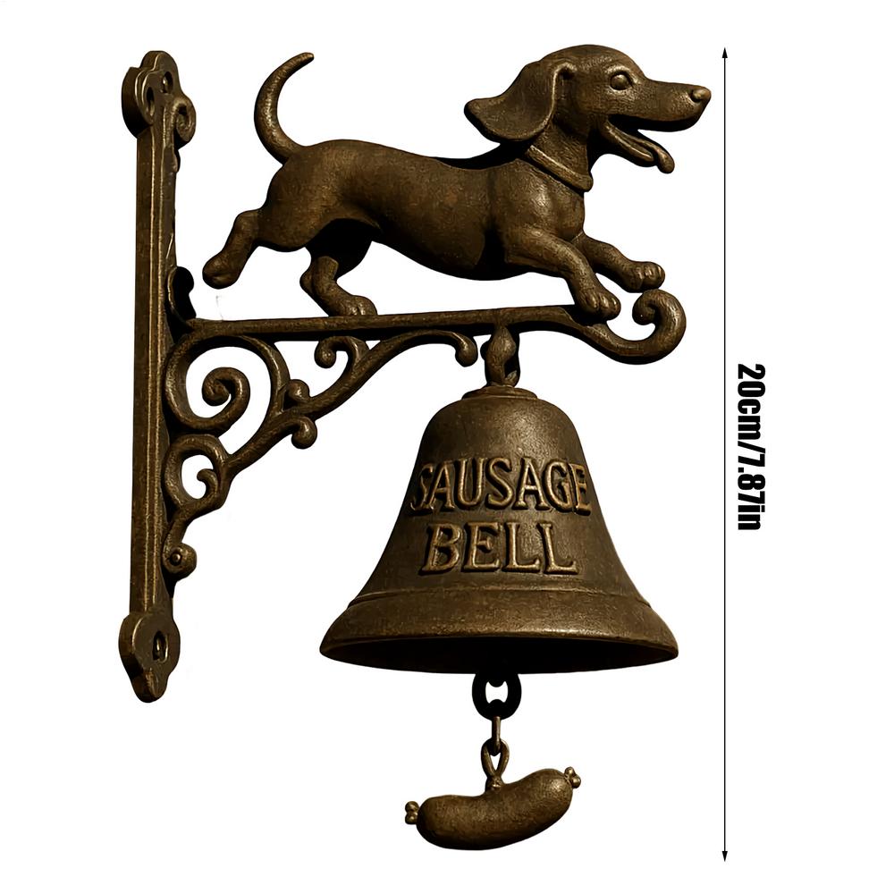 

Dinner Bell Outdoor Witch Shape Welcome Doorbell Vintage Farmhouse Doorbell For Front Door Garden Sheds Cottage Retreats