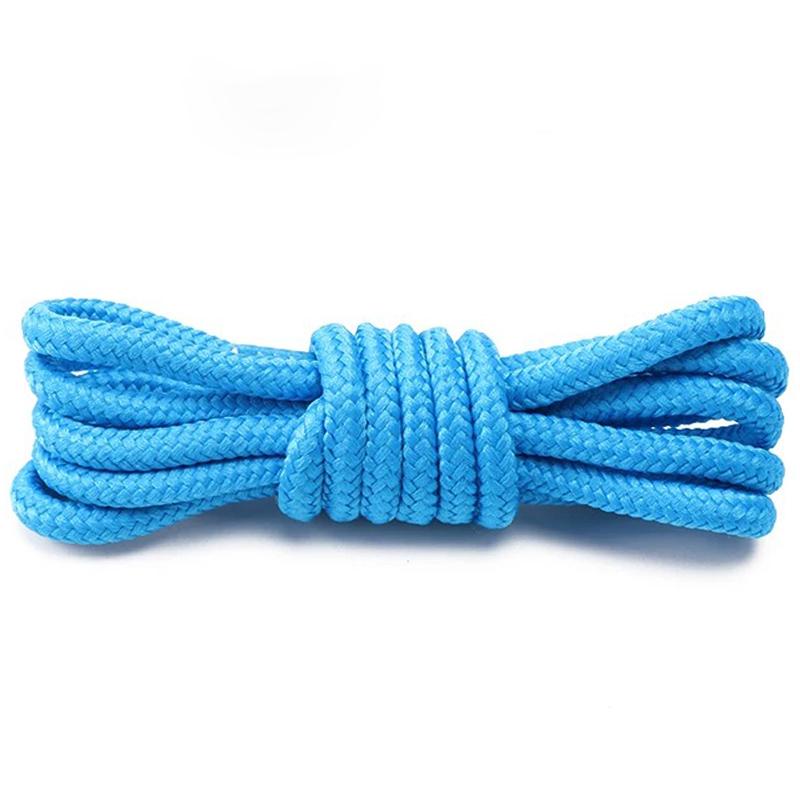 New Durable Unisex Outdoor Sports Laces Solid-Color Round Shoelaces High-quality Shoelace for Sneakers and Boots 1Pair/3Pair