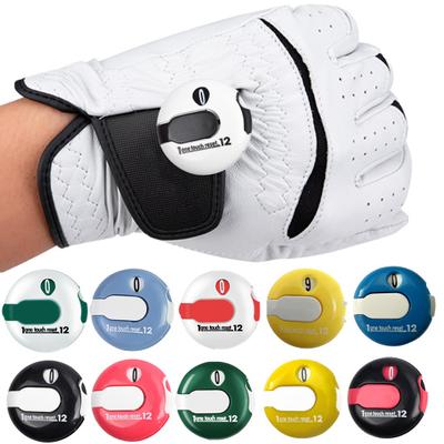 Golf-Punktezähler, Mini-Schlag-Clicker, Tally-Tracker, One-Touch-Reset, Golf-Schlagzähler, Punktezähler-Aufsatz, für bis zu 12 Schläge