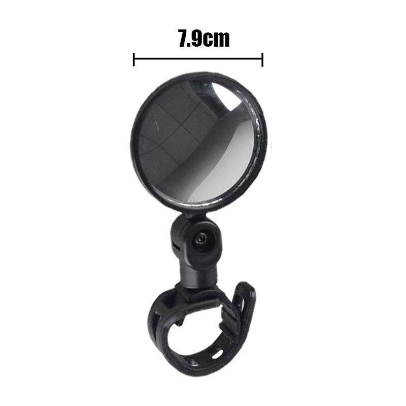 Universal Motorcycle Mirror Handlebar Rearview Mirror for Bicycle 360 Rotation Adjustable for Bike Riding Cycling Mirror