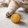Lightweight Pet Ball 3D Printed Hollow Ball-in-Ball Toy Bite Wear Resistant Interactive Chasing Ball Cat Toy High Rebound Dog Compact Indoor Outdoor