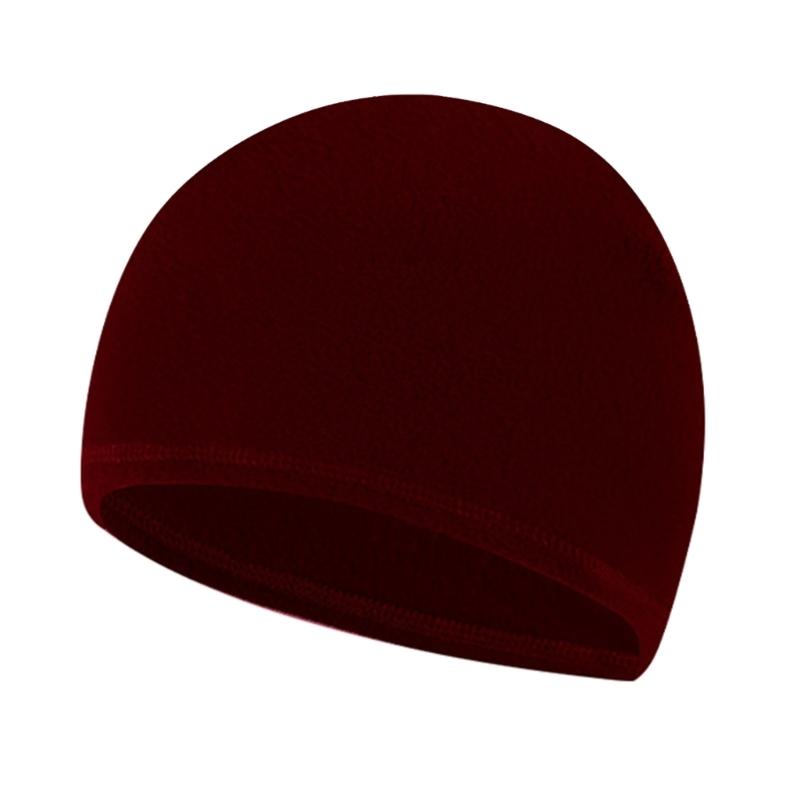 Light Weight Polars Fleece Skullcap Hat Perfect For Maintaining Warmth During Biking Running Soft Winter Warm Fleece Cap