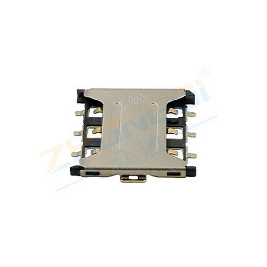 NANO-SIM-0501A-P Push-in NanoSIM Card Holder Without Pin