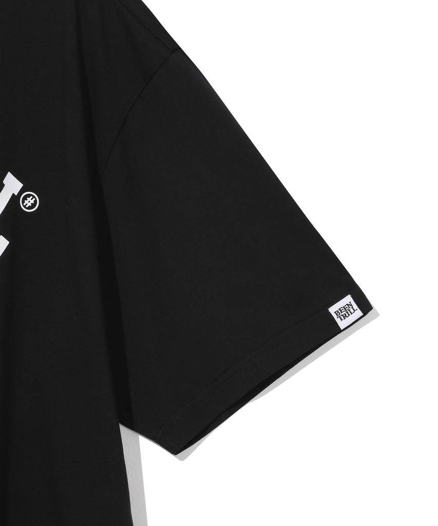 BEENTRILL Bny Arch Logo T-Shirt (Black)