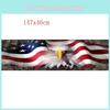Timeless Design American Flag Eagle Window Tint Graphic Decal For Back Truck Tailgate