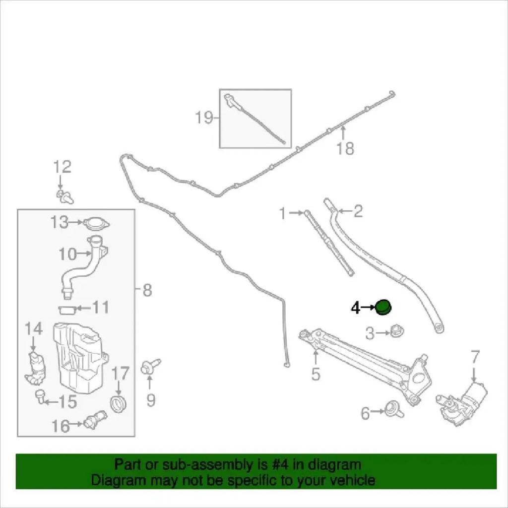 Auto Ruitenwisserarm Kap Voor Peugeot 206 207 308 Moer Schroef Bout Beschermer Deksel Behuizing Vervangende Onderdelen 2009 2010 2011 2012