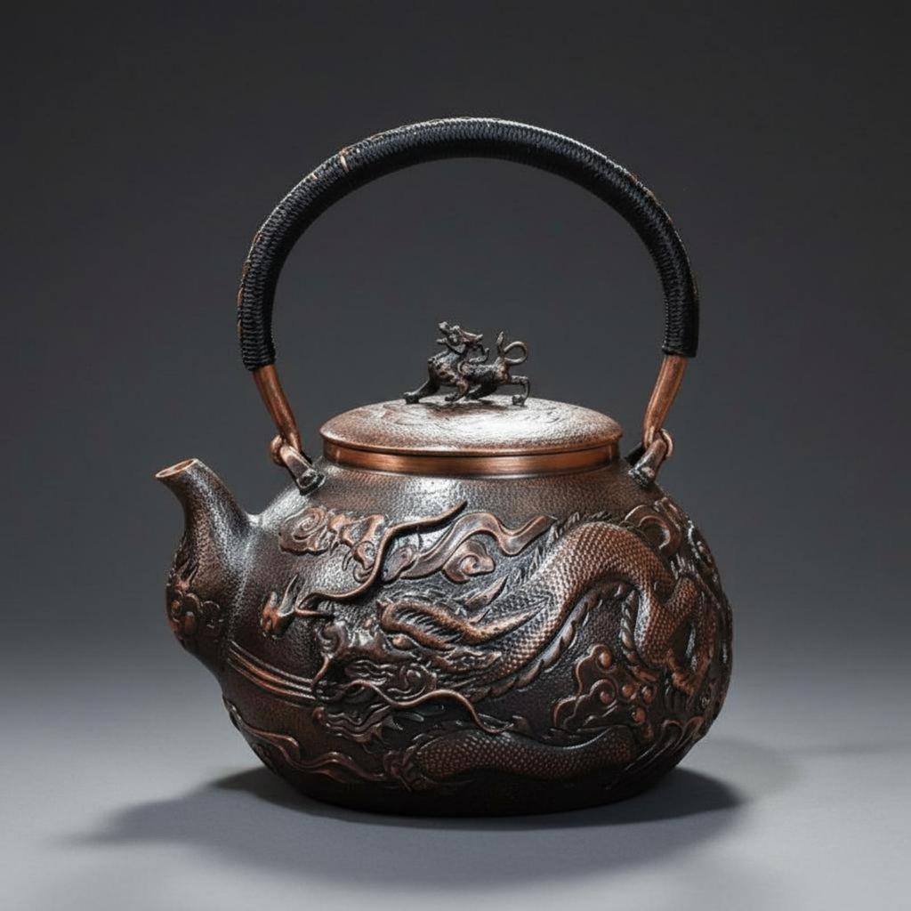 Copper Teapot Outdoor Use Handmade Kettle