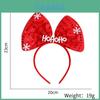 Adorável Tiara de Galhos de Veado de Natal Fantasia Festiva para Cabelo para Crianças
