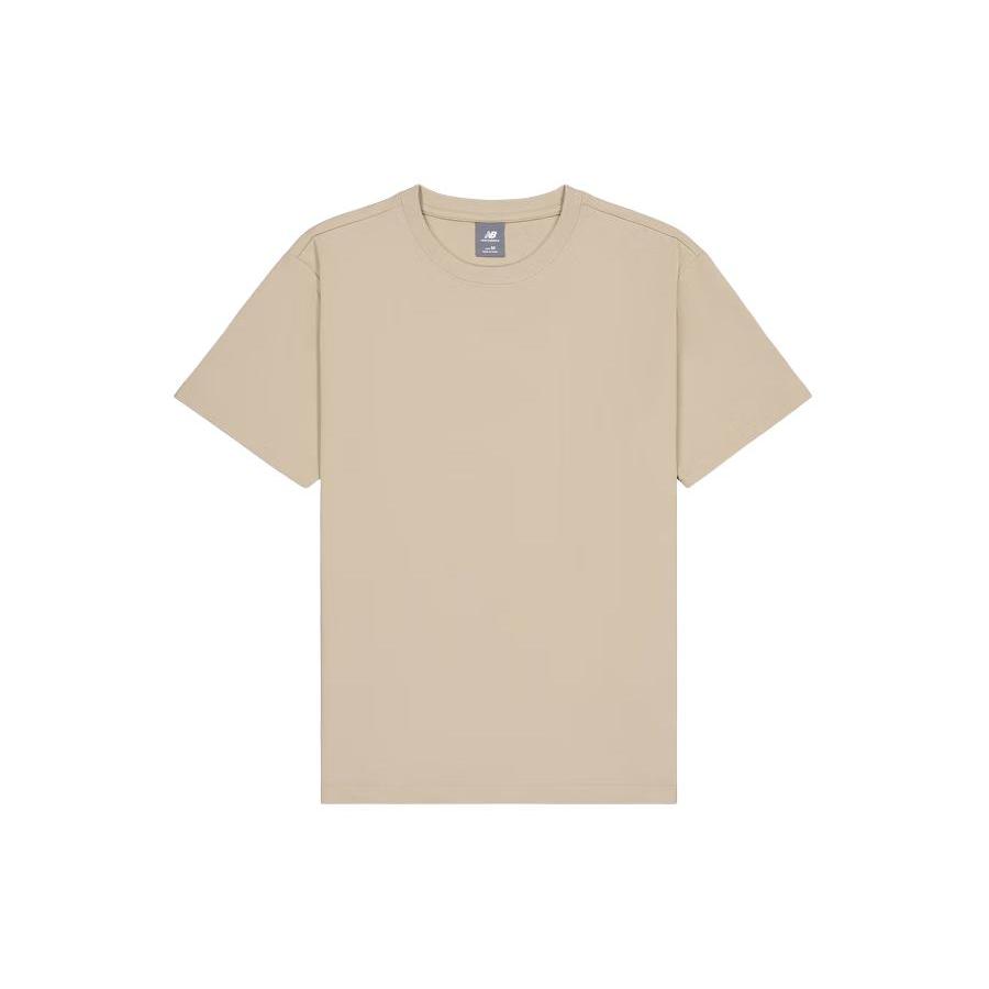 New Balance TEE GRAVEL T Shirt Men's Khaki AMT41653-SOT