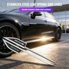 Car Metal Emblem Door Mudguard Sticker Auto Body Decoration For Mercedes Benz AMG A C E W203 W205 W206 W211 W220 W212 W201 W210 DZ0