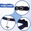 Adjustable Triathlon Number Belt with Loops, 6 Quick Release Food Ideal for Training,
