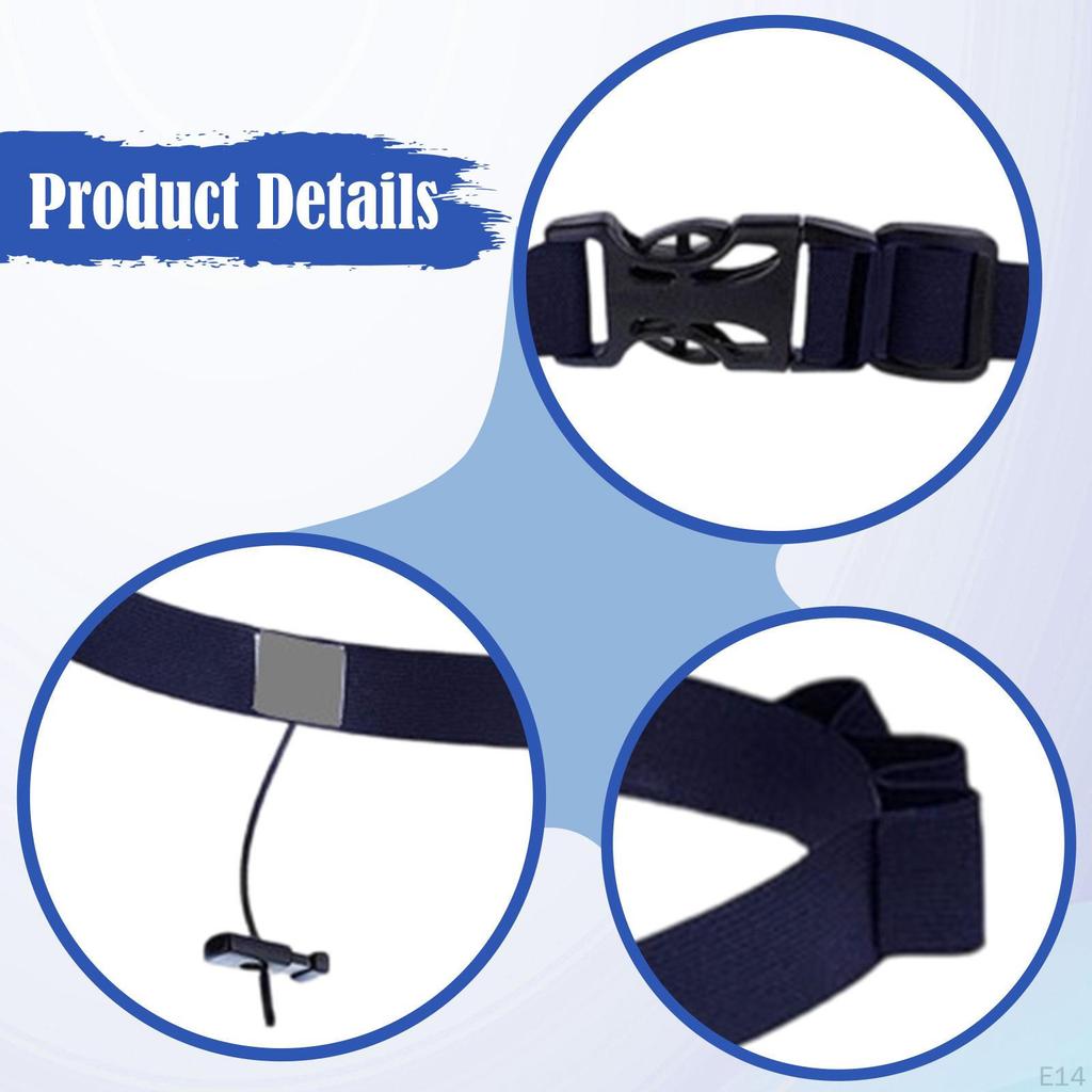Adjustable Triathlon Number Belt with Loops, 6 Quick Release Food Ideal for Training,