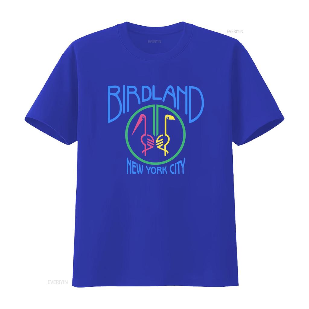 Vintage 90s Jazz Music T Shirt Mens Size XL Birdland New York City Design vintage Washed Unisex Slightly fashion Casual