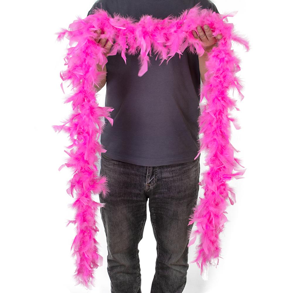 2 Yards Fluffy White Turkey Feather Boa Natural Marabou Feathers Scarf For Wedding Christmas Decoration Plumes Shawl  38-40G