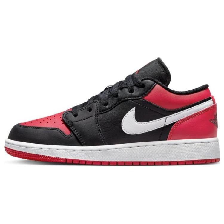 New Jordan 1 Low Alternate Bred Toe GS 553560-066