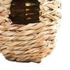 Natural Grass Bird House Ventilated Weaved Hanging Parrot Nest Houses Comfortable Resting Place Outdoor Decoration