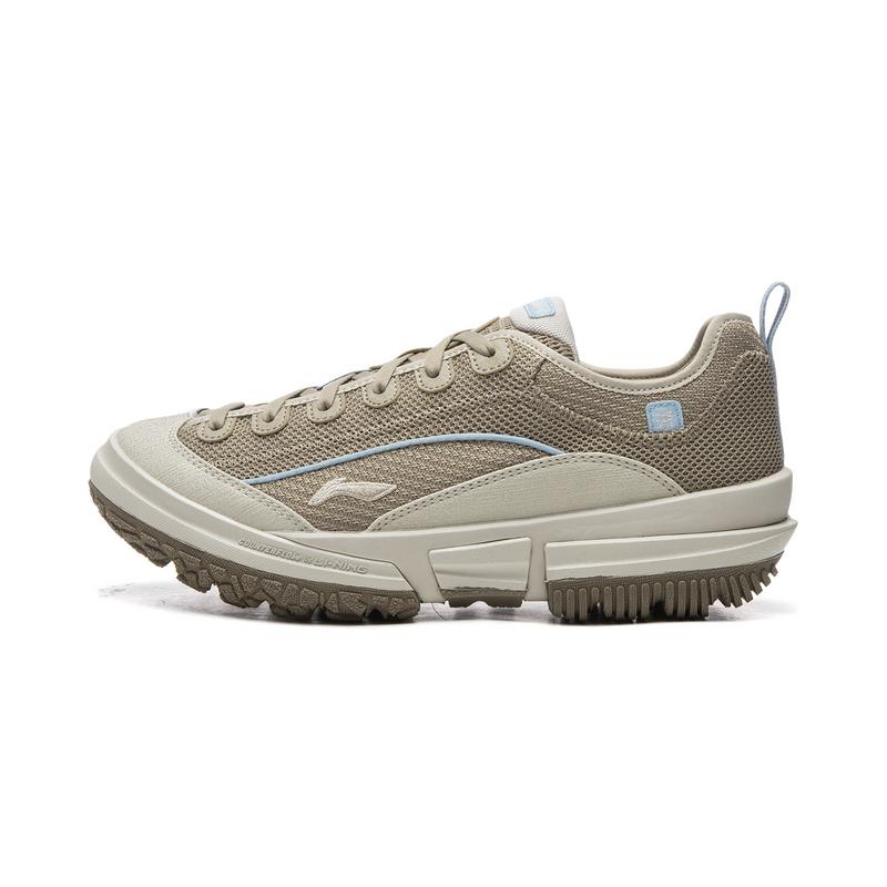 

Li Ning Outdoor CF Tracing Низкие Альпинистские Треккинговые Ботинки Женские Цвет Чай с Молоком Umber Mica Gray AHCW044-6 38