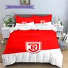 SSV Jahn Regensburg Pattern Bedding Quilt Set  Home Decoration  Gift (1 * duvet cover + 2 * pillowcase  without core)