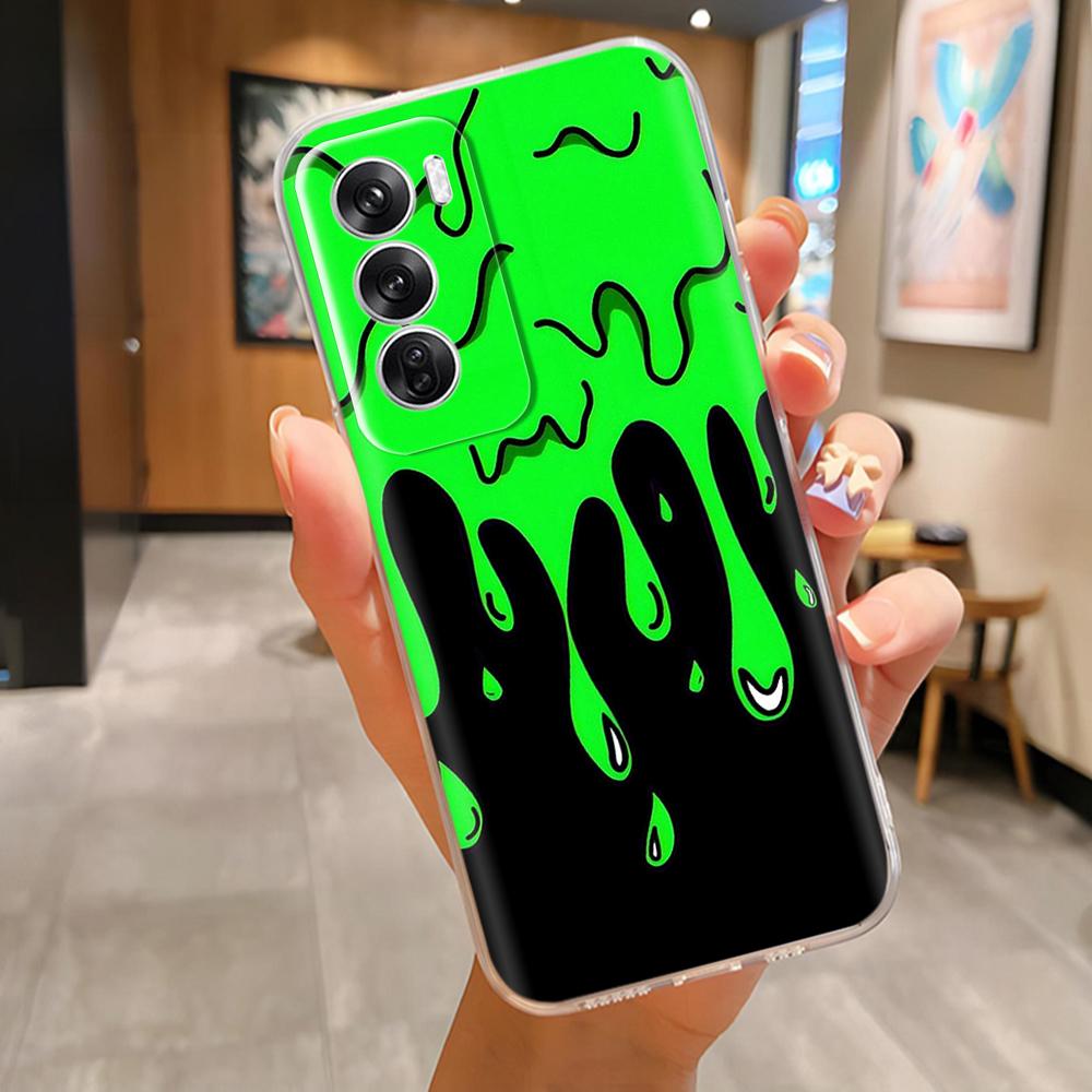 Case For Oppo Reno 12 Pro Case Soft TPU Clear Cover Cute Painted Silicone Cases For Oppo Reno12 12Pro 5G Protection Phone Coque
