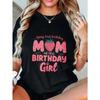 Black Oversized T Shirt Mom Of The Birthday Girl Berry First Birthday Strawberry Print For Mother Birthday Celebration