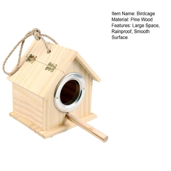 Bird Nest No Odor Large Space Rainproof Sun Protection Smooth Surface Shelter