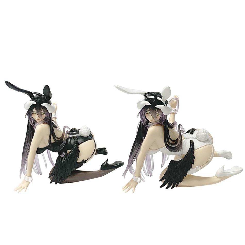 12cm Neue Hentai Figur OVERLORD Anime Figur Bunny Girl Albedo Nudelstopper Figur Actionfigur Sammlermodell Spielzeug