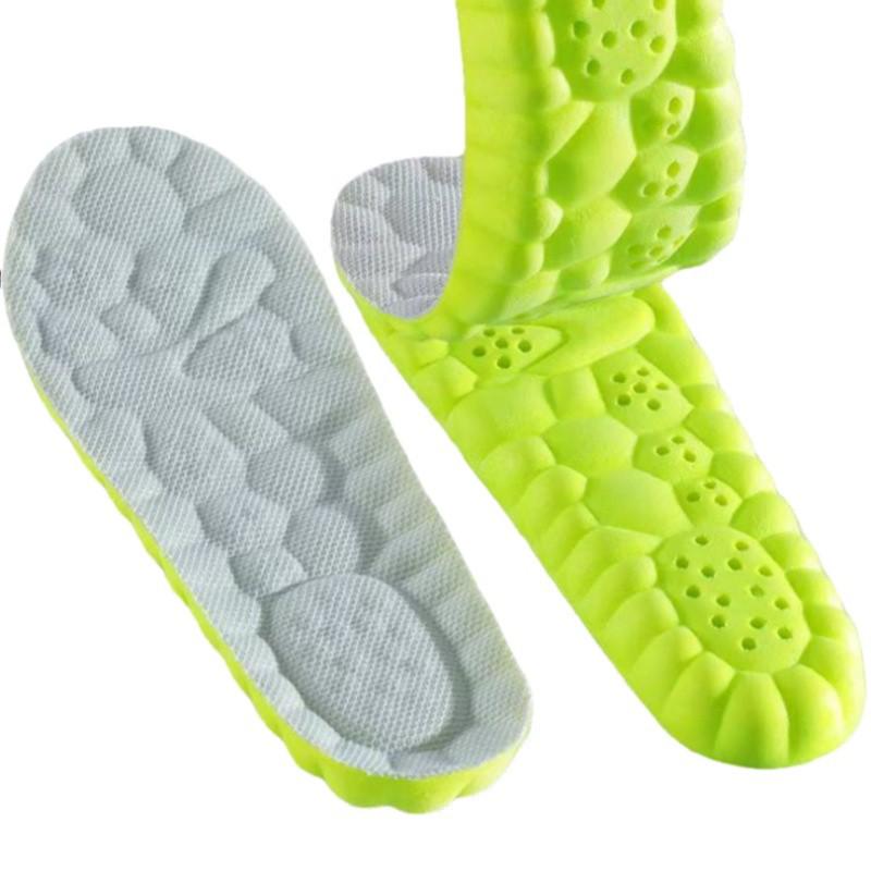 Super Soft PU Kids' Insoles: Shock-Absorbing, Sweat-Absorbent, Breathable, Non-Slip, for Boys and Girls