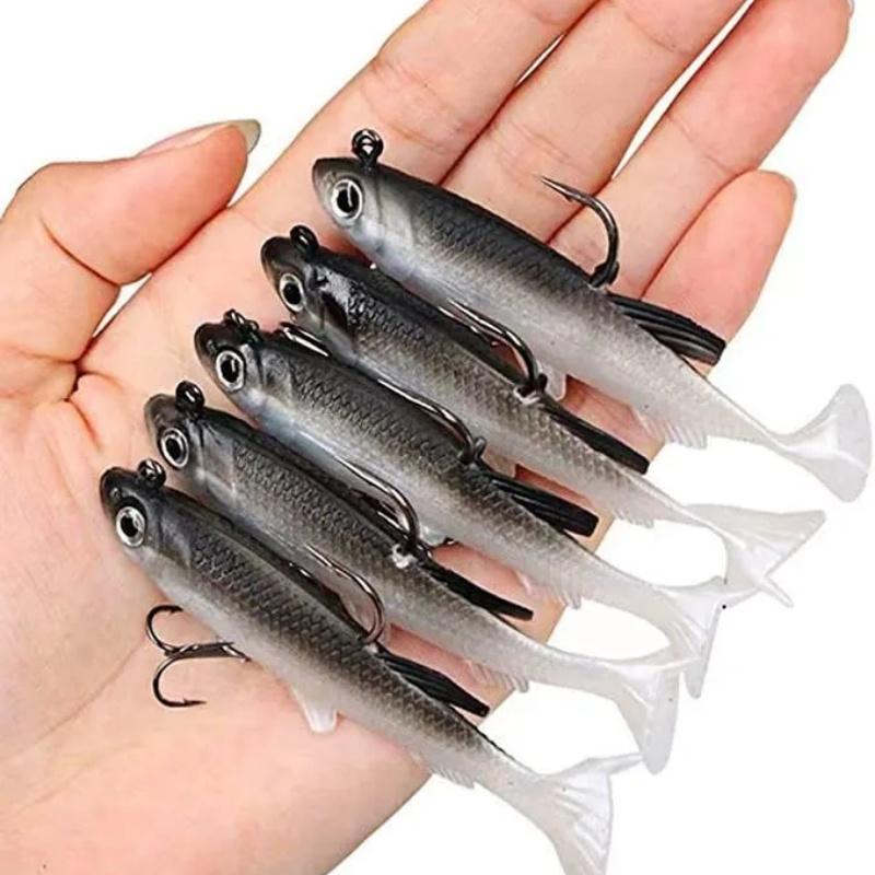 Life-Like Fishing Lure Bait Tackle Crankbait Sharp Hook Minnow Tool